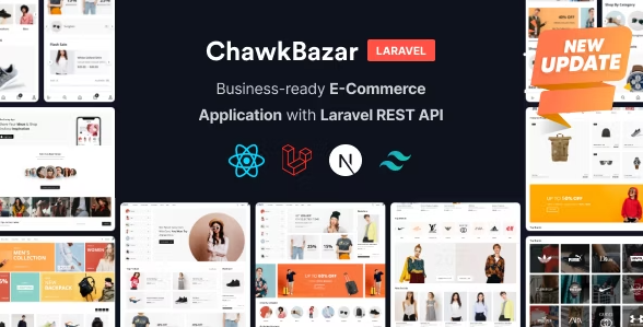 ChawkBazar Laravel - React, Next, REST API Ecommerce With Multivendor