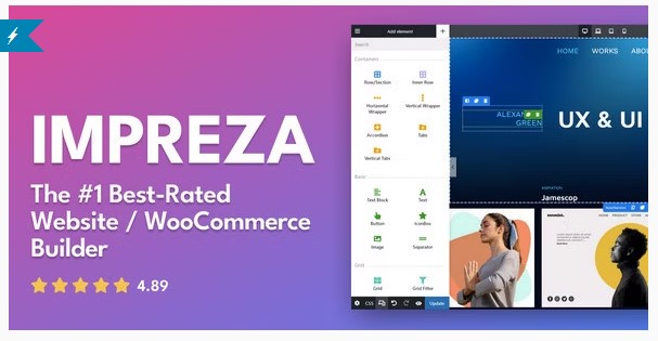 Impreza – WordPress Website and WooCommerce Builder