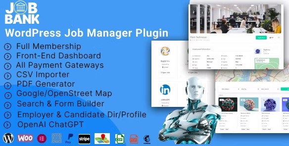 JobBank - WordPress Job manager plugin