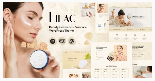 Lilac - Beauty Cosmetics Shop WordPress Theme