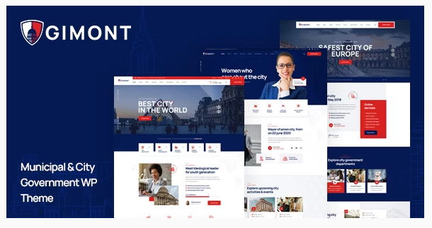 Gimont - City Government WordPress Theme