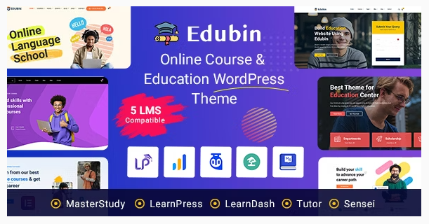 Edubin - Education WordPress Theme