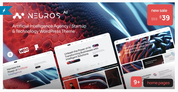 Neuros AI Agency & Technology WordPress Theme