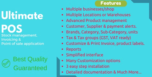 Ultimate POS - Best ERP, Stock Management, Point of Sale & Invoicing application