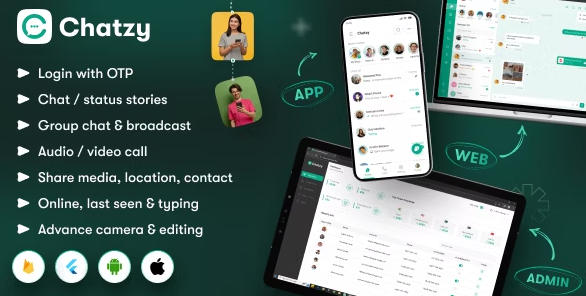 Chatzy - Whatsap Clone Chat & Call App